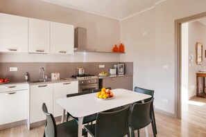 Fridge, oven, dishwasher, electric kettle