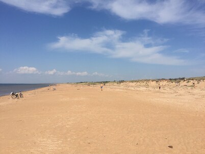 Modern and comfortable house with fantastic terrace near lake, sea, nature.