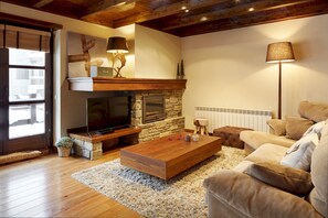 تلفزيون، مدفأة