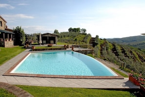 Pool - Typical, Charming with Chianti View at Marioli (Bucine)