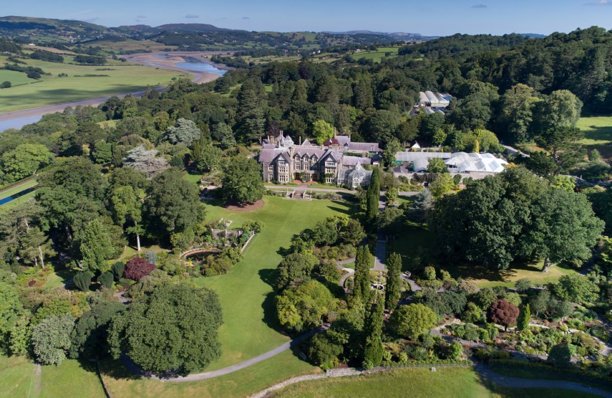 The grounds at Bodnant Estate
