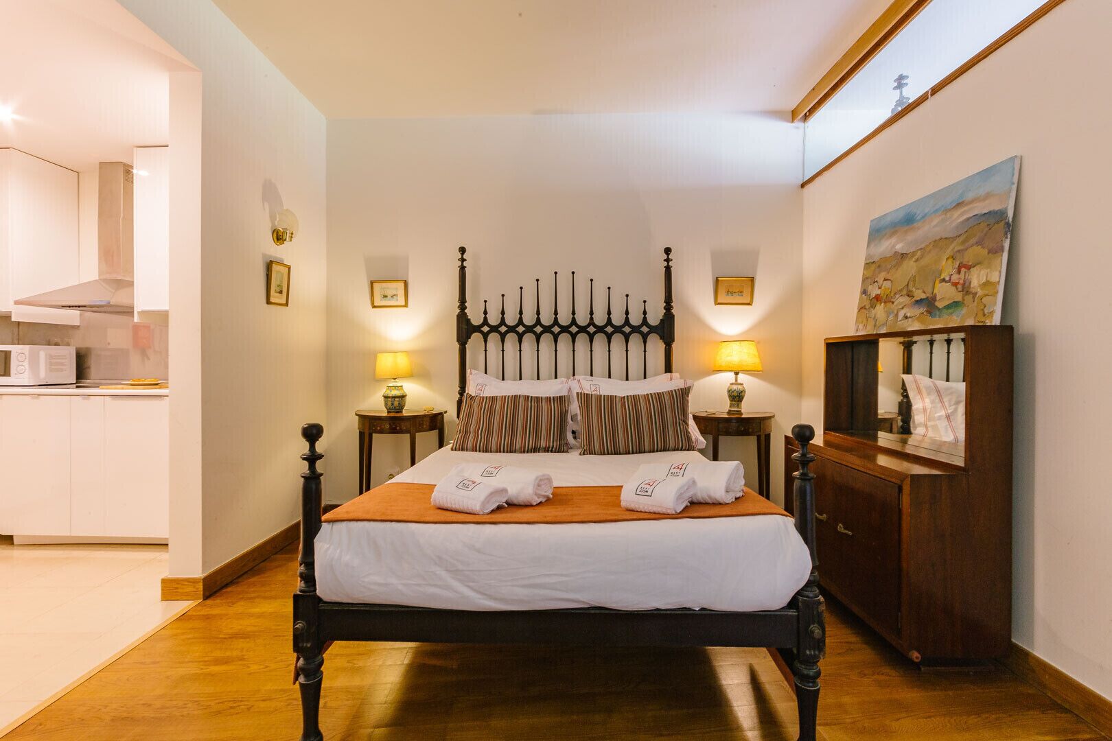 Iron/ironing board, travel cot, free WiFi, bed sheets