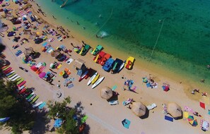 Tæt på stranden