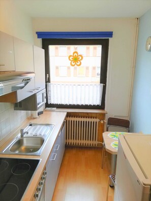 Fridge, microwave, oven, dishwasher - Apartment 2 - Apartment Kroeschell (Bad Sachsa)