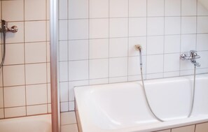 Combined shower/bathtub