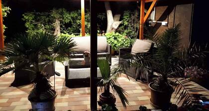 Holiday apartment with garden and barbecue