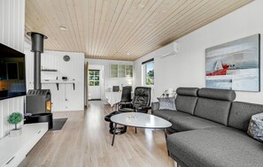 Fernseher, Kamin