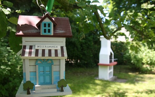 Thatched-roof vacation home near Ostseebad Kühlungsborn - Thatched-roof chestnut house (52m²,