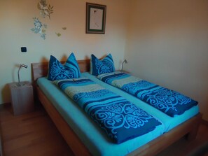 2 chambres, Wi-Fi, literie fournie