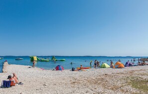 Tæt på stranden