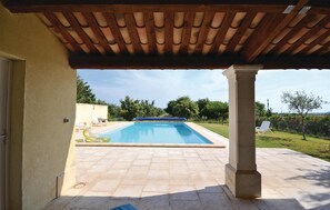 Alberca al aire libre 