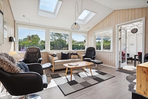 TV, fireplace, DVD player