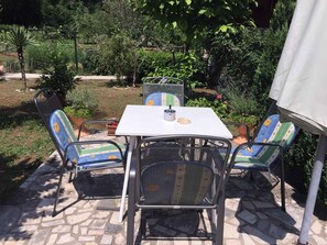 Restauration en plein air