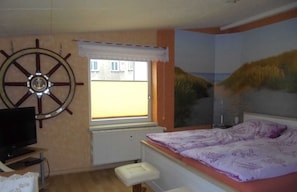 1 habitación y ropa de cama