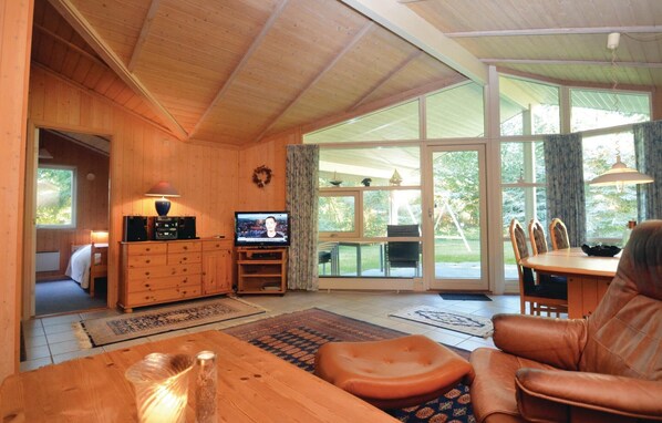 Télévision, cheminée