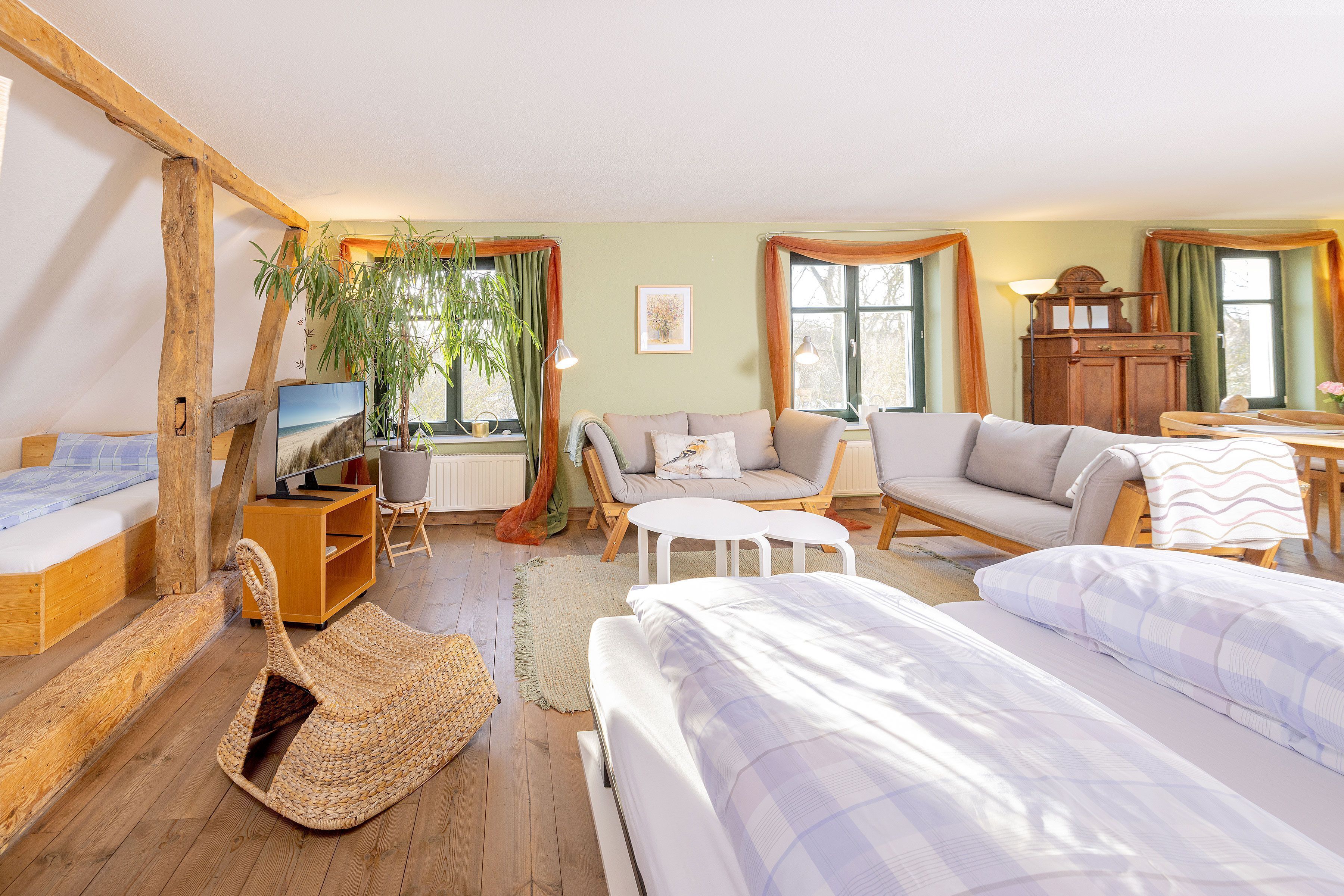 1 slaapkamer, reisbedje, wifi, beddengoed
