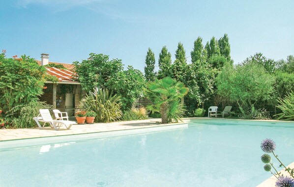 Una piscina riscaldata