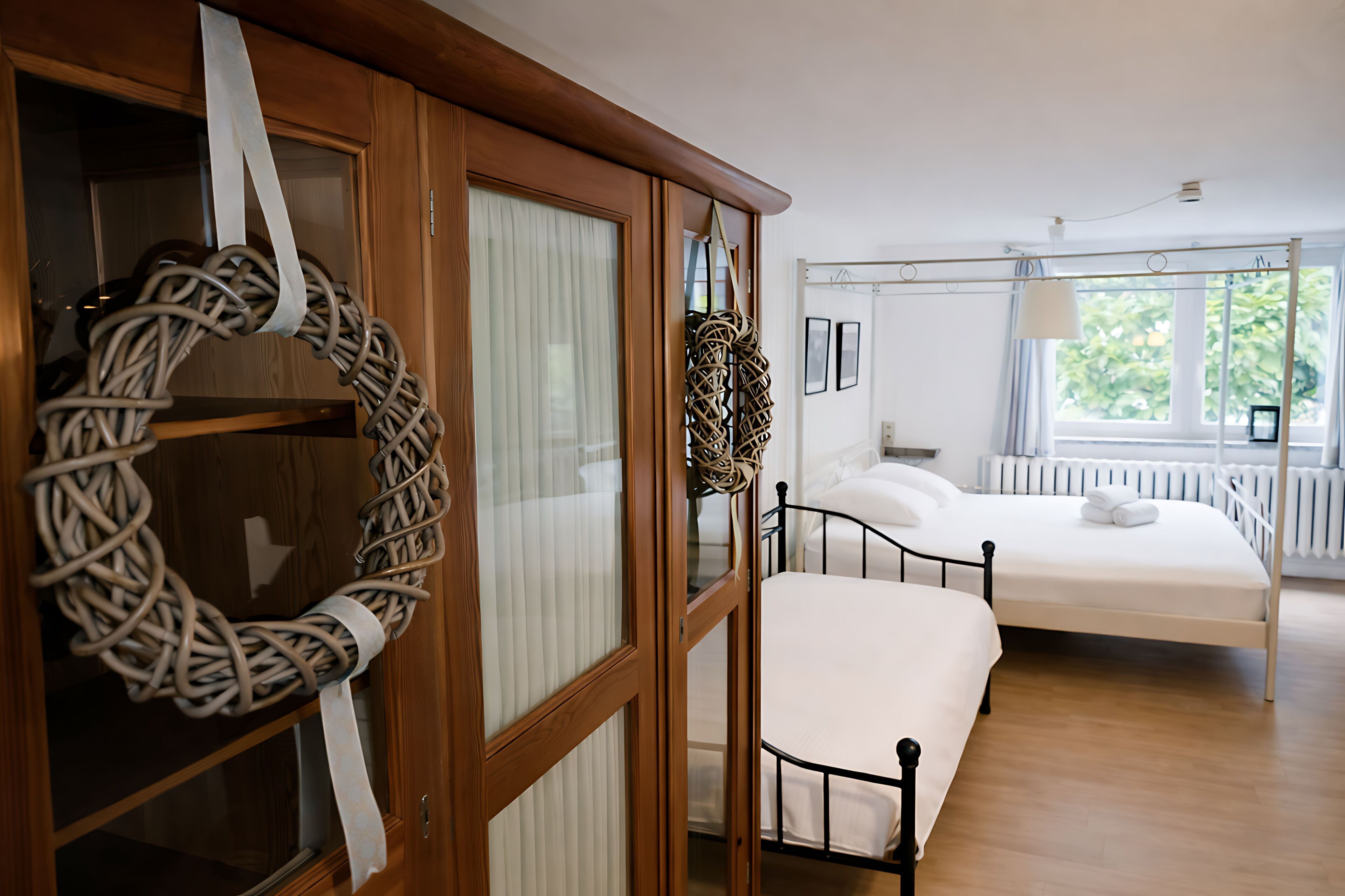 1 bedroom, travel cot, WiFi