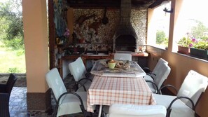 Udendørs spisemuligheder