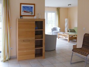 LCD-Fernseher, Kamin