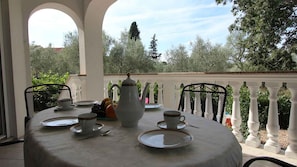 Restaurante al aire libre