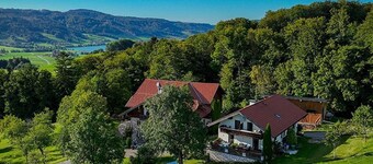 Bio living Hüttenblick Kamer met keuken - Bio Bauernhof Mondsee Familie Schafleitner-Kroiß (3