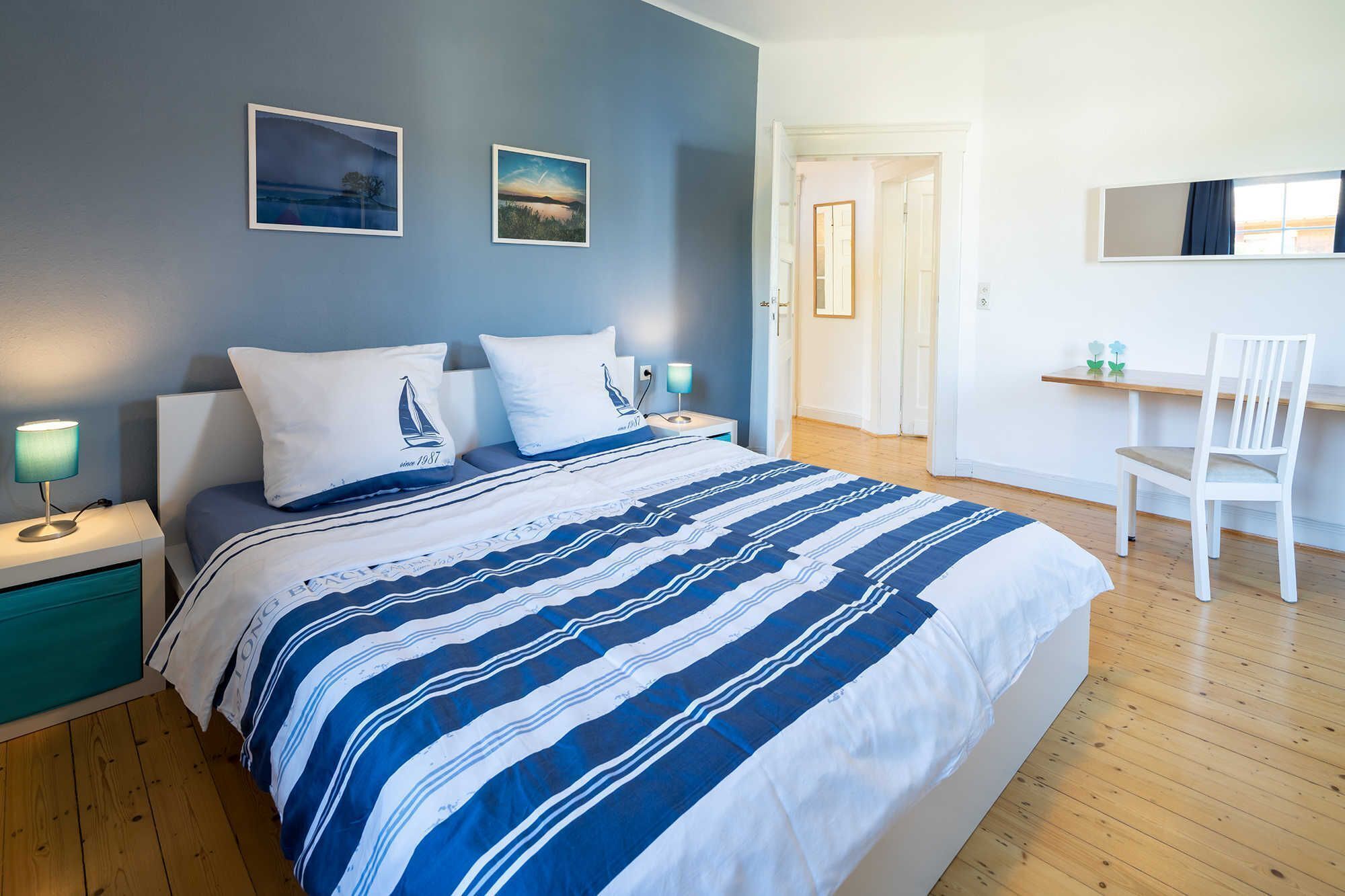 2 Schlafzimmer, Schreibtisch, Reisekinderbett, WLAN