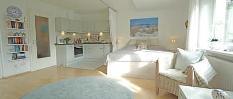 1 soveværelse, Wi-Fi, sengetøj