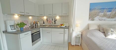 1 室のベッドルーム、WiFi、ベッドシーツ