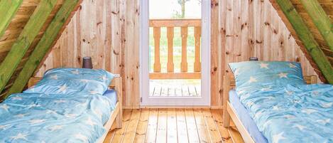 2 chambres, lit de bébé portatif, accÚs au Wi-Fi (inclus)