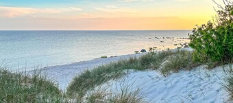 Stunning home in Aakirkeby with sauna