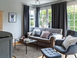 Fernseher, Kamin