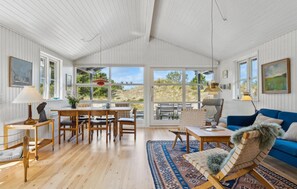 Fireplace, stereo - Lovely home in ålbæk with WiFi (Ålbæk)