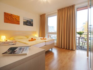 2 habitaciones, cuna de viaje y wifi 