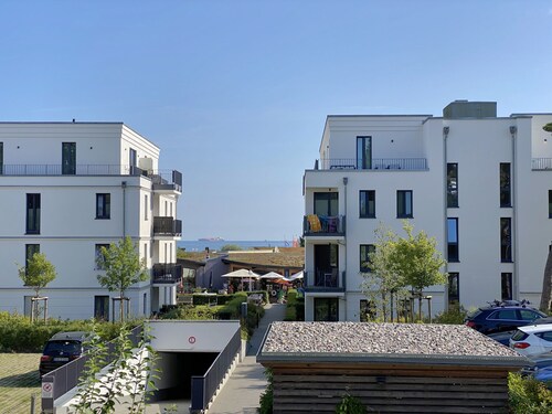 Apartment 02 with fireplace & terrace - A: Haus Strandkiefer - close to the beach