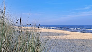 Tæt på stranden