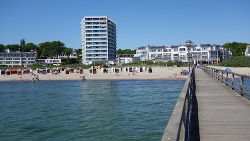 Ferienwohnung Hahn, Prinz Hamlet - Prinz Hamlet Nr. 129, 10 St. 1-Zi-App, Balkon