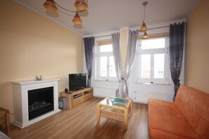 تلفزيون، مدفأة