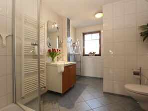 Shower, hair dryer