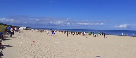 Tæt på stranden