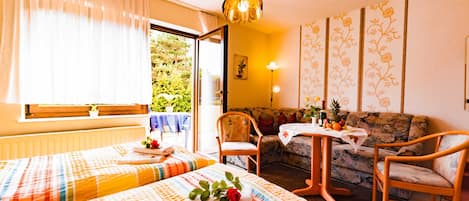 1 chambre, coffres-forts dans les chambres, Wi-Fi, draps fournis
