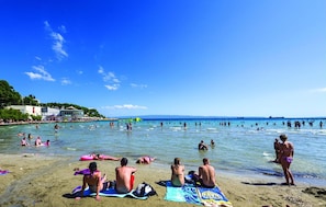 Enjoy water activities and stunning ocean views from the beach.