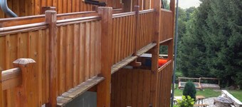 Holiday apartment with a view of the ski slope