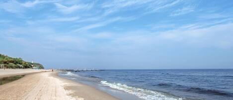 Beach nearby, fishing