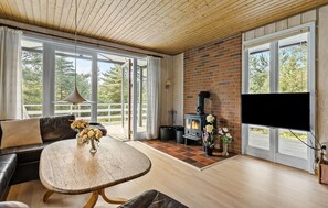 TV, fireplace, stereo