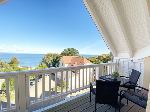 CSP: Villa Bergfrieden with sea view - Villa Bergfrieden - Whg. 09 with balcony