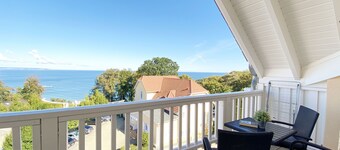 CSP: Villa Bergfrieden with sea view - Villa Bergfrieden - Whg. 09 with balcony