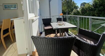 DĂŒnenhaus Göhren Whg. 04 avec 2 balcons sud / ouest - H: DĂŒnenhaus Göhren Apartments dans un endroit calme