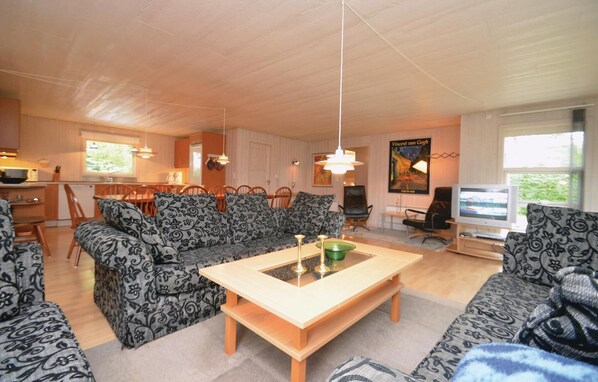 TV, fireplace, DVD player