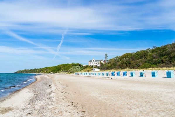 Tæt på stranden
